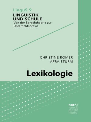 cover image of Lexikologie